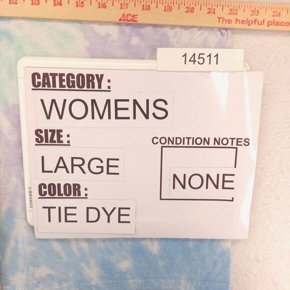 Def Leppard Band Graphic Short Sleeve T Shirt Womens Size Large L Tie Dye - Picture 8 of 9